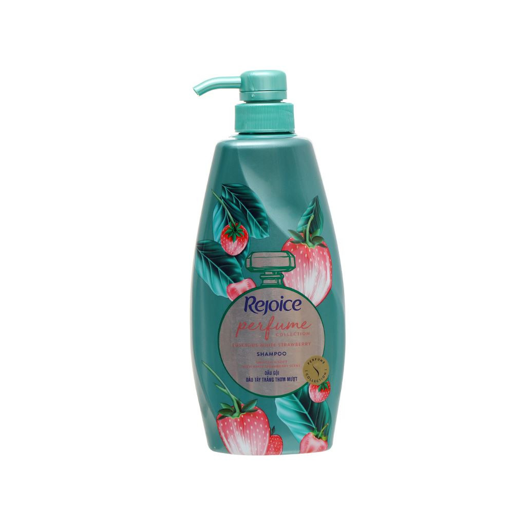 Dầu gội Rejoice dạng chai 630ml - ngăn rụng tóc/ sạch gàu/ siêu mềm/ hoa hồng/ Hương Hoa - Rejoice Perfume