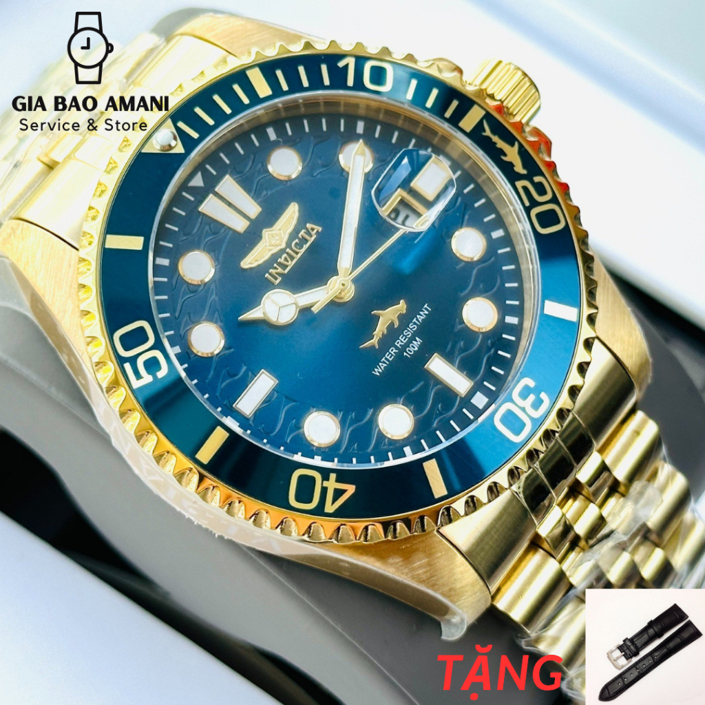 Đồng Hồ Nam INVICTA 30612 Pro Driver Chính Hãng Tặng Dây Da Cao Cấp