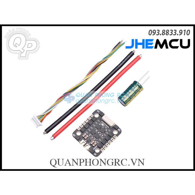 Mạch Điều Tốc JHEMCU EM 40A 2-6S Dshot600 BLHeli_S 4in1 ESC 20x20