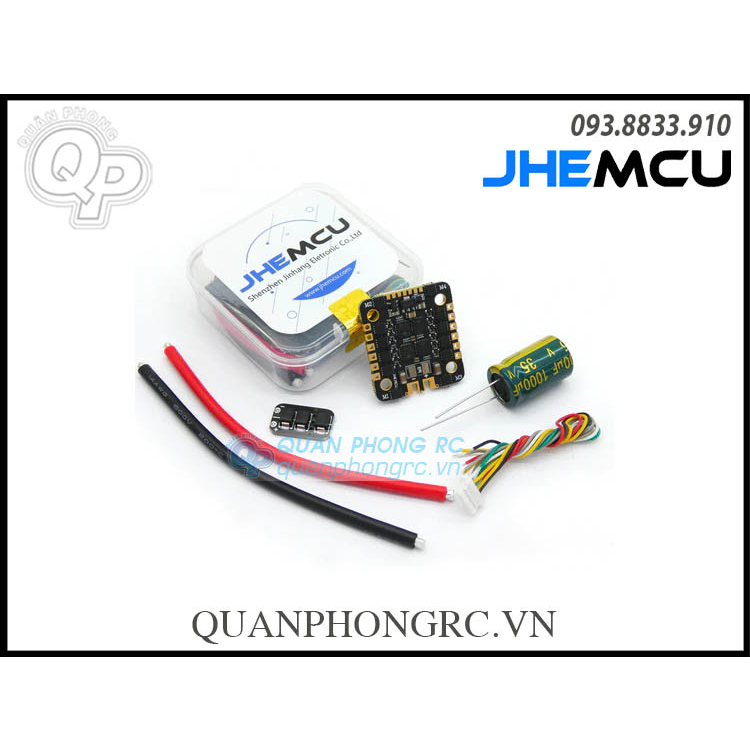 Mạch Điều Tốc JHEMCU EM 40A 2-6S Dshot600 BLHeli_S 4in1 ESC 20x20