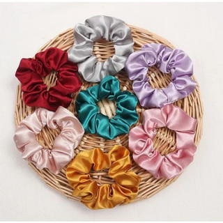 Dây buộc tóc, cột tóc scrunchies phi bóng dễ thương siêu rẻ - Zasavn