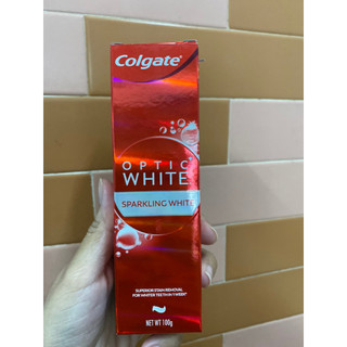 Kem đánh răng trắng răng Colgate Optic White Sparkling 100g