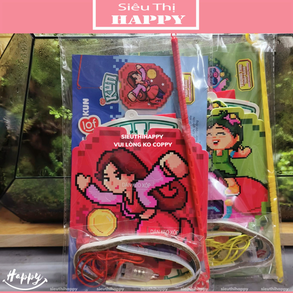 Lồng đèn siêu Kun trung thu thắp sáng 2023.