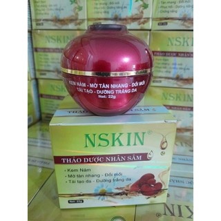 kem thảo dược nhân sâm nskin
