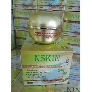 kem face NSkin nhân sâm