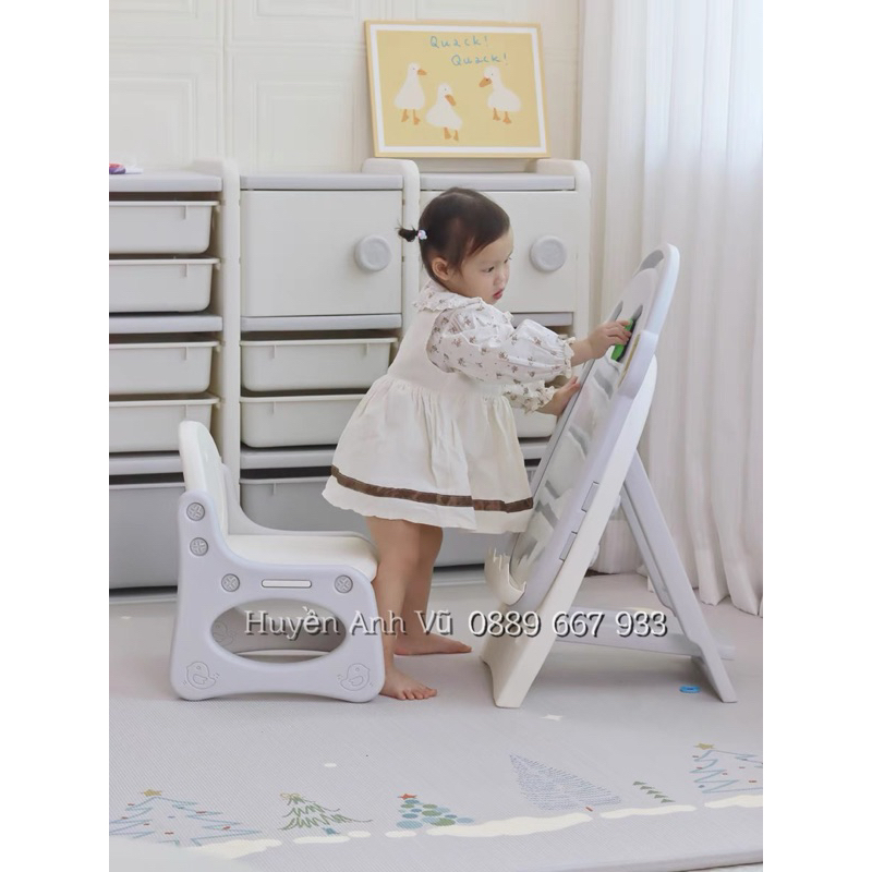 Bộ bảng vẽ chim cánh cụt holla hola cho bé