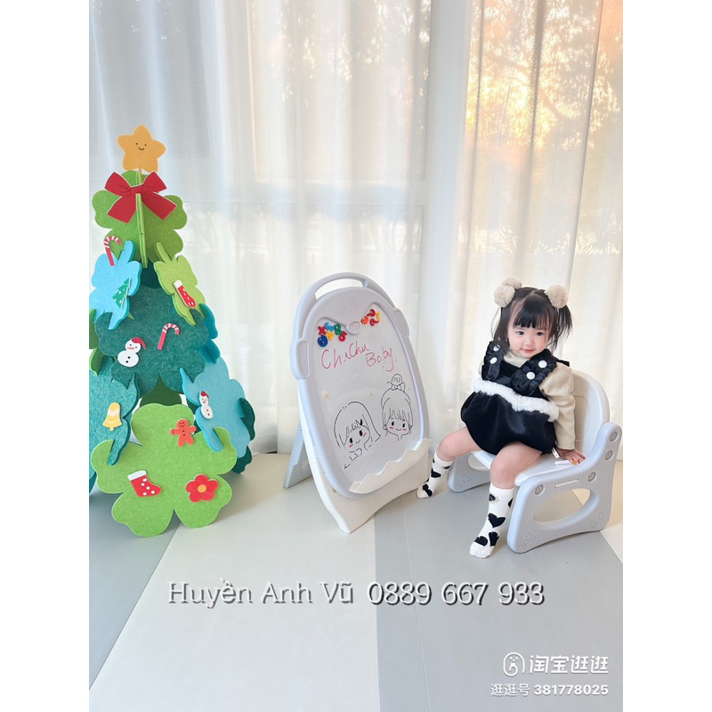 Bộ bảng vẽ chim cánh cụt holla hola cho bé