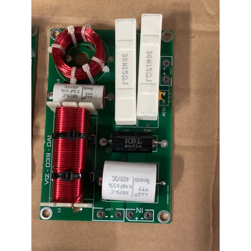 Phân tần loa 2 Way bas trép .xài loa 2-3-4-5 tấc/1 cái