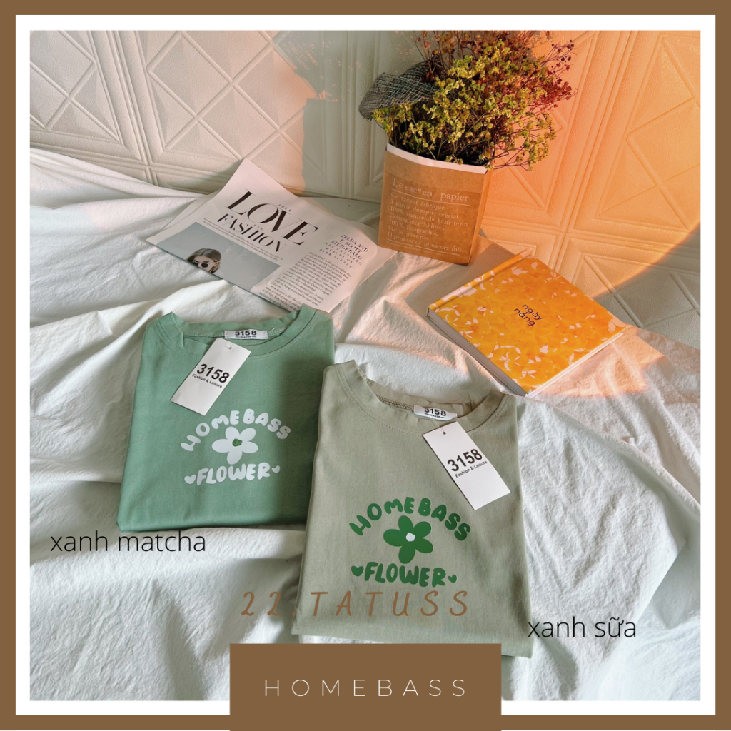Áo thun unisex cotton khô HOMEBASS