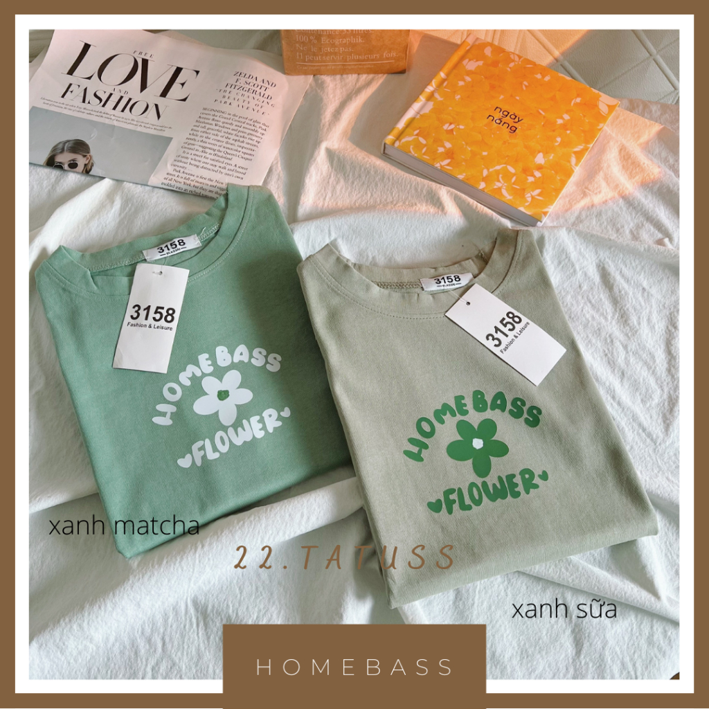 Áo thun unisex cotton khô HOMEBASS