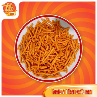  500G Bim Bim Tăm Cay Phô Mai Cay Cay Snack Bim Tăm Cay Giòn Giòn Thơm Vị Phô Mai Ăn Là Nghiền 