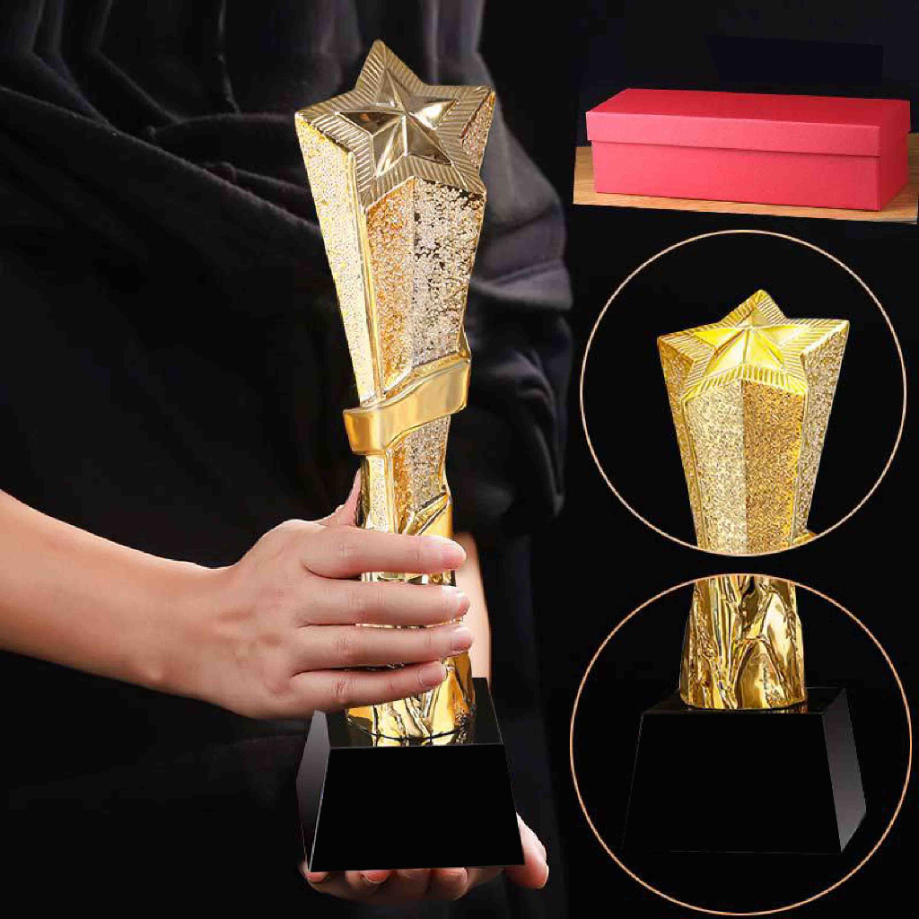 Cúp Pha Lê +Composite Mạ Vàng TK06