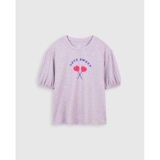 Áo phông cotton bé gái Canifa