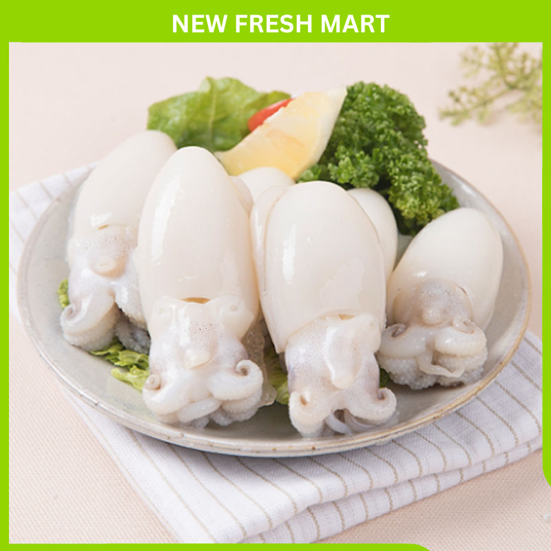 [HỎA TỐC HCM] Mực Nang Nút Làm Sạch 10-20 con 1Kg