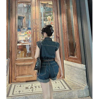 Jum jean kèm dây nịt siêu xinh