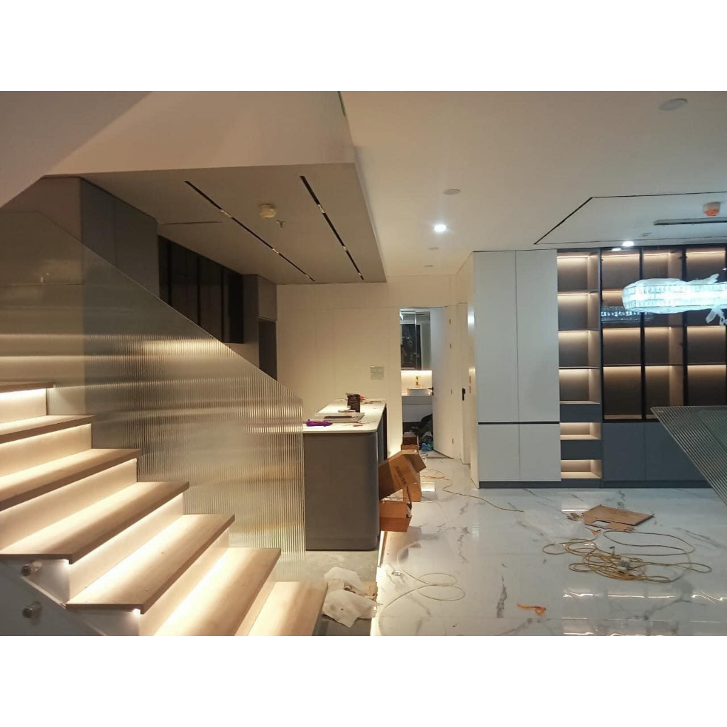 Cuộn 5m Led dây dán 2835 12V 120, 180, 240 mắt led - Ánh sáng vàng, trắng, trung tính