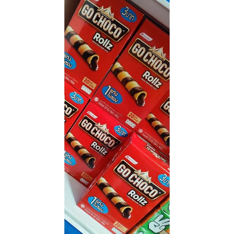 Bánh Quế Soccola Go Choco Rollz Hộp 20 que