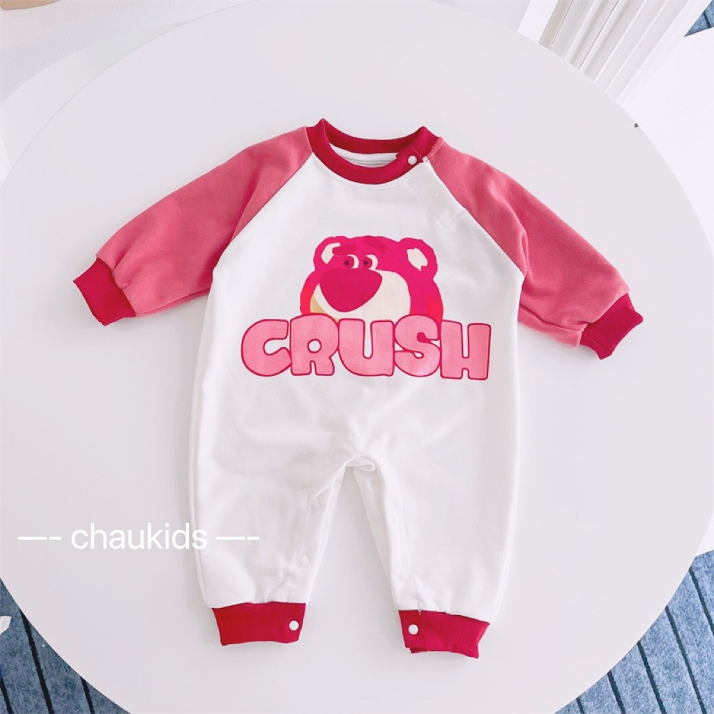 BỘ BODY DÀI  KÈM MŨ CHẤT COTTON MÈM MỊN 4-15KG