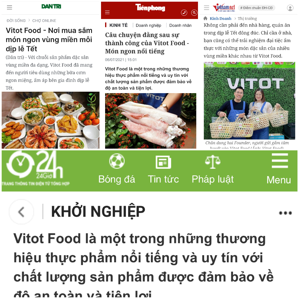 [Hỏa Tốc] Chả Mực Hạ Long VITOT Giã Tay Nguyên Chất Làm Từ Mực Tươi