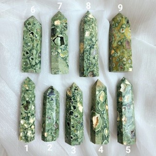 trụ rainforest jasper xanh tươi