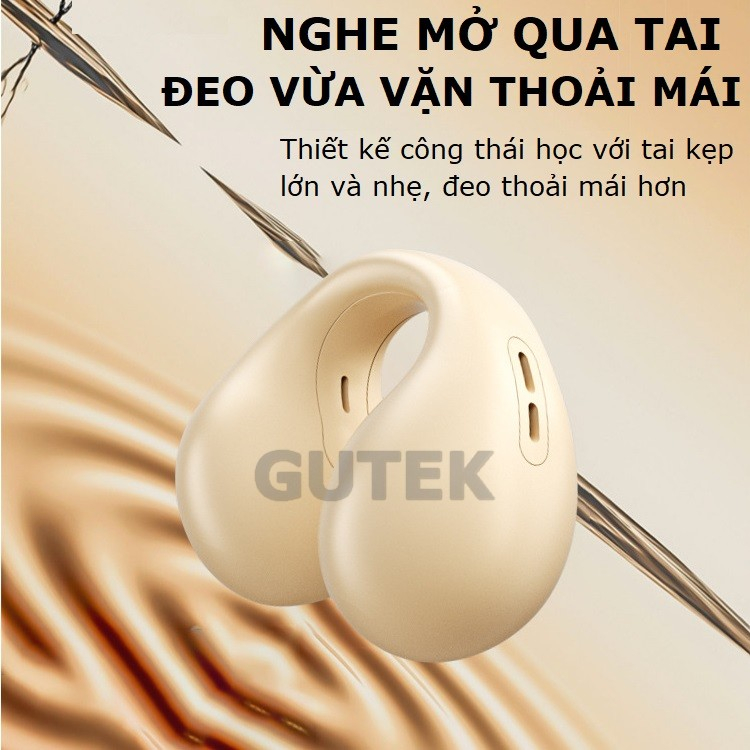 Tai nghe bluetooth Disney Gutek H11 kẹp tai không dây chống nước âm thanh HIFI có micro đàm thoại