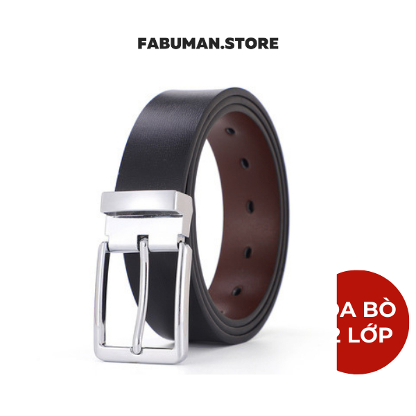 Thắt lưng da nam da mềm cao cấp MIAA dây nịt khoá hợp kim đúc dây  tự động, Dây thắt lưng nam Khoá Kim lỗi 1 đổi 1