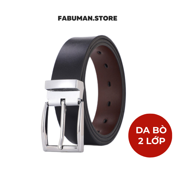 Thắt lưng da nam da mềm cao cấp MIAA dây nịt khoá hợp kim đúc dây  tự động, Dây thắt lưng nam Khoá Kim lỗi 1 đổi 1