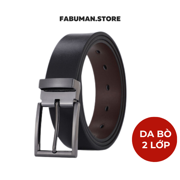 Thắt lưng da nam da mềm cao cấp MIAA dây nịt khoá hợp kim đúc dây  tự động, Dây thắt lưng nam Khoá Kim lỗi 1 đổi 1