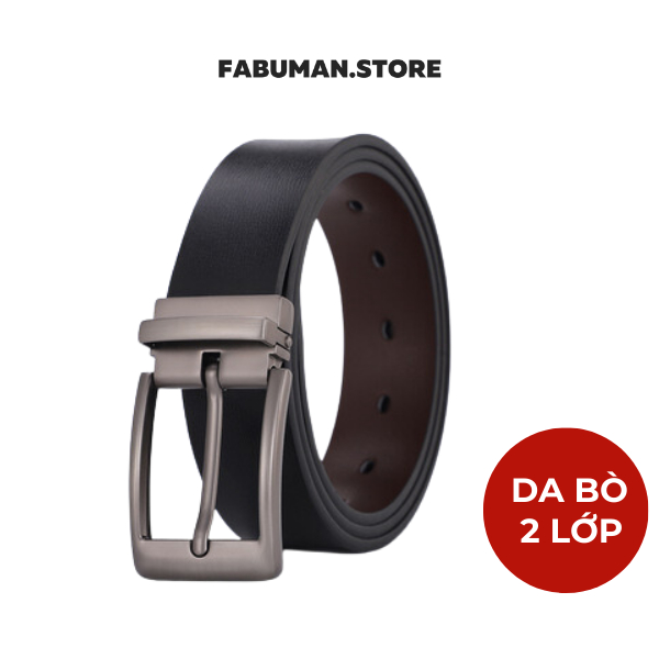 Thắt lưng da nam da mềm cao cấp MIAA dây nịt khoá hợp kim đúc dây  tự động, Dây thắt lưng nam Khoá Kim lỗi 1 đổi 1