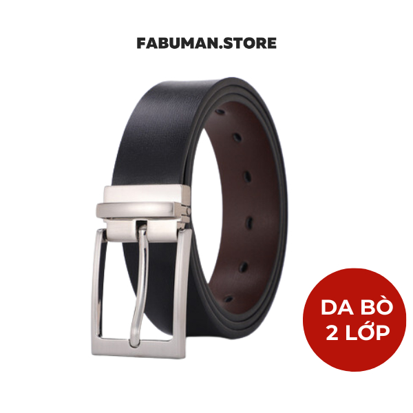 Thắt lưng da nam da mềm cao cấp MIAA dây nịt khoá hợp kim đúc dây  tự động, Dây thắt lưng nam Khoá Kim lỗi 1 đổi 1