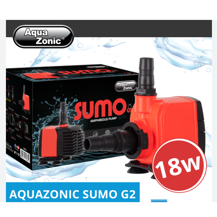 Bơm nước Sumo yên tĩnh để trên cạn và dưới nước cho hồ cá cảnh của Đài Loan