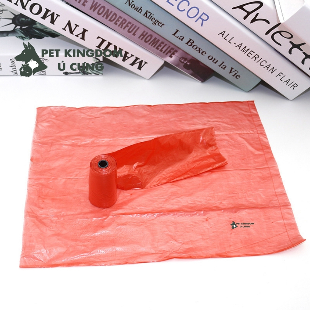 Túi Đựng Phân Chó Mèo Mini Tự Phân Hủy, Túi Rác Sinh Học Mini