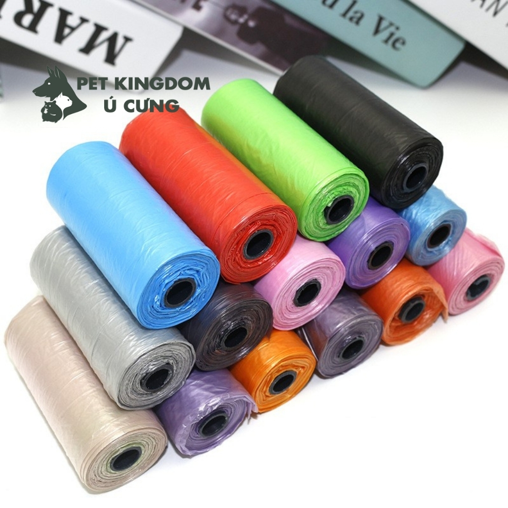 Túi Đựng Phân Chó Mèo Mini Tự Phân Hủy, Túi Rác Sinh Học Mini