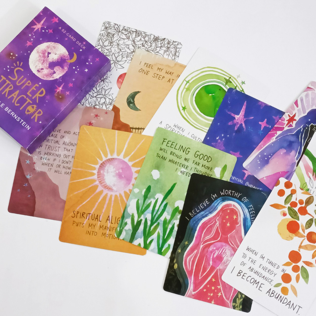 Bộ bài tarot SUPPER ATTRACTOR Oracle Cards: A 52-Card Deck