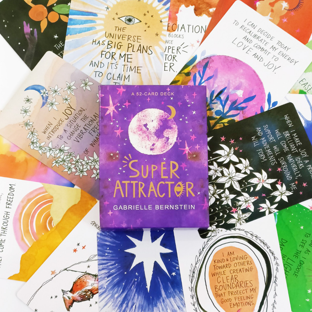 Bộ bài tarot SUPPER ATTRACTOR Oracle Cards: A 52-Card Deck
