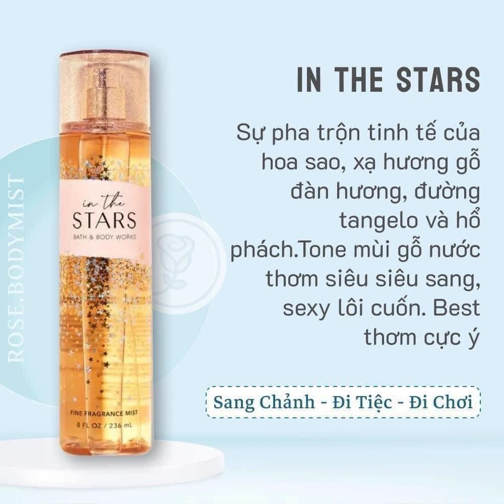Xịt thơm bodymist Bath Body Works 236ml