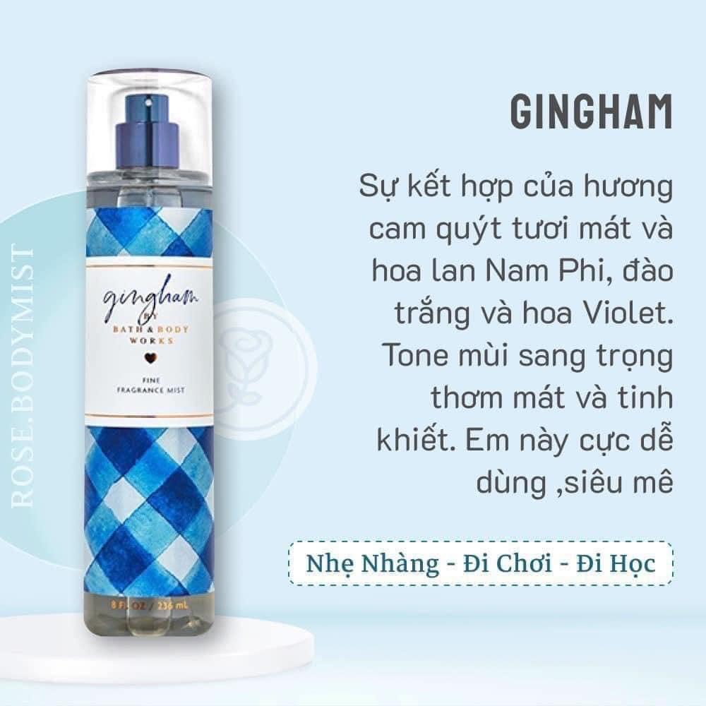 Xịt thơm bodymist Bath Body Works 236ml