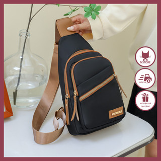 Túi Đeo Chéo Unisex Chống Nước Túi Bao Tử Vải Oxford Cao Cấp (Nhiều Màu)
