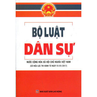 Sách - Bộ Luật Dân Sự - NXB Lao Động