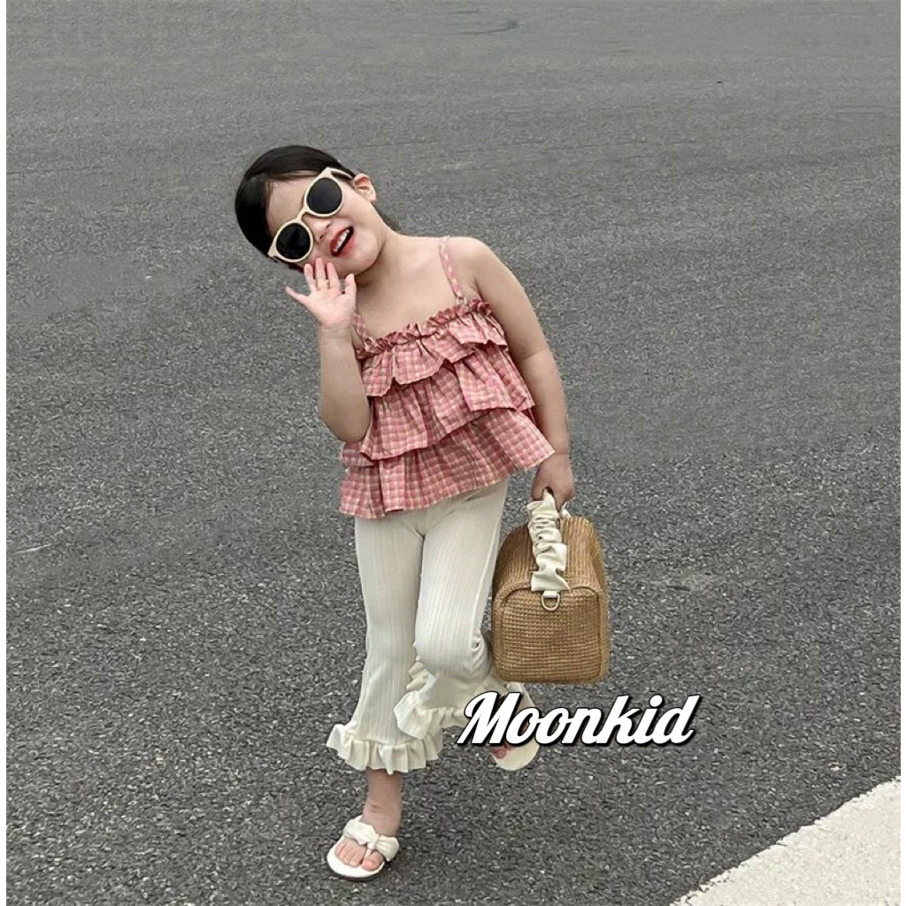 BỘ HAI DÂY TẦNG QUẦN ỐNG LOE BÈO BÉ GÁI 10-38KG