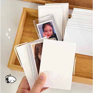 5 Cặp Bìa Fomex Trắng Gói Card Dày 1.5mm, bìa cứng trắng A7