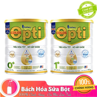 Sữa bột vitadairy colos opti 0+/1+ 800g