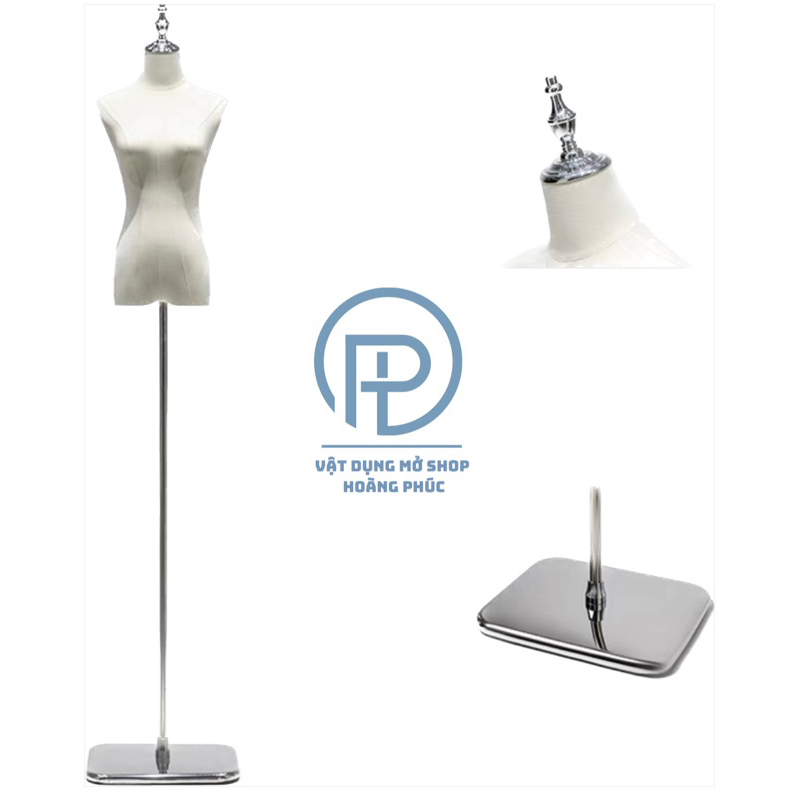 Manocanh vương miện phom chuẩn loại 1 cho váy cưới hàng nhập khẩu, manocanh váy cưới chóp vương miện vàng