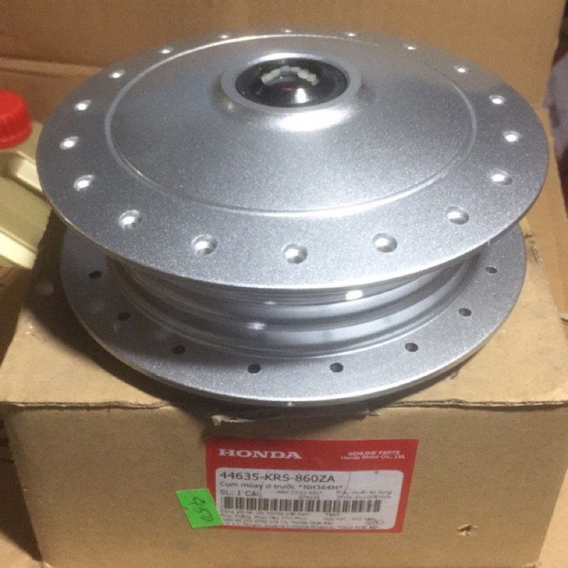 Đùm trước wave / super chính hãng Honda