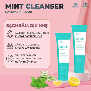 Sữa Rửa Mặt Mint Mychi (phiên bản to gấp 4 lần) Thảo Mộc 37