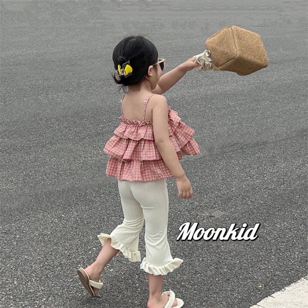 BỘ HAI DÂY TẦNG QUẦN ỐNG LOE BÈO BÉ GÁI 10-38KG