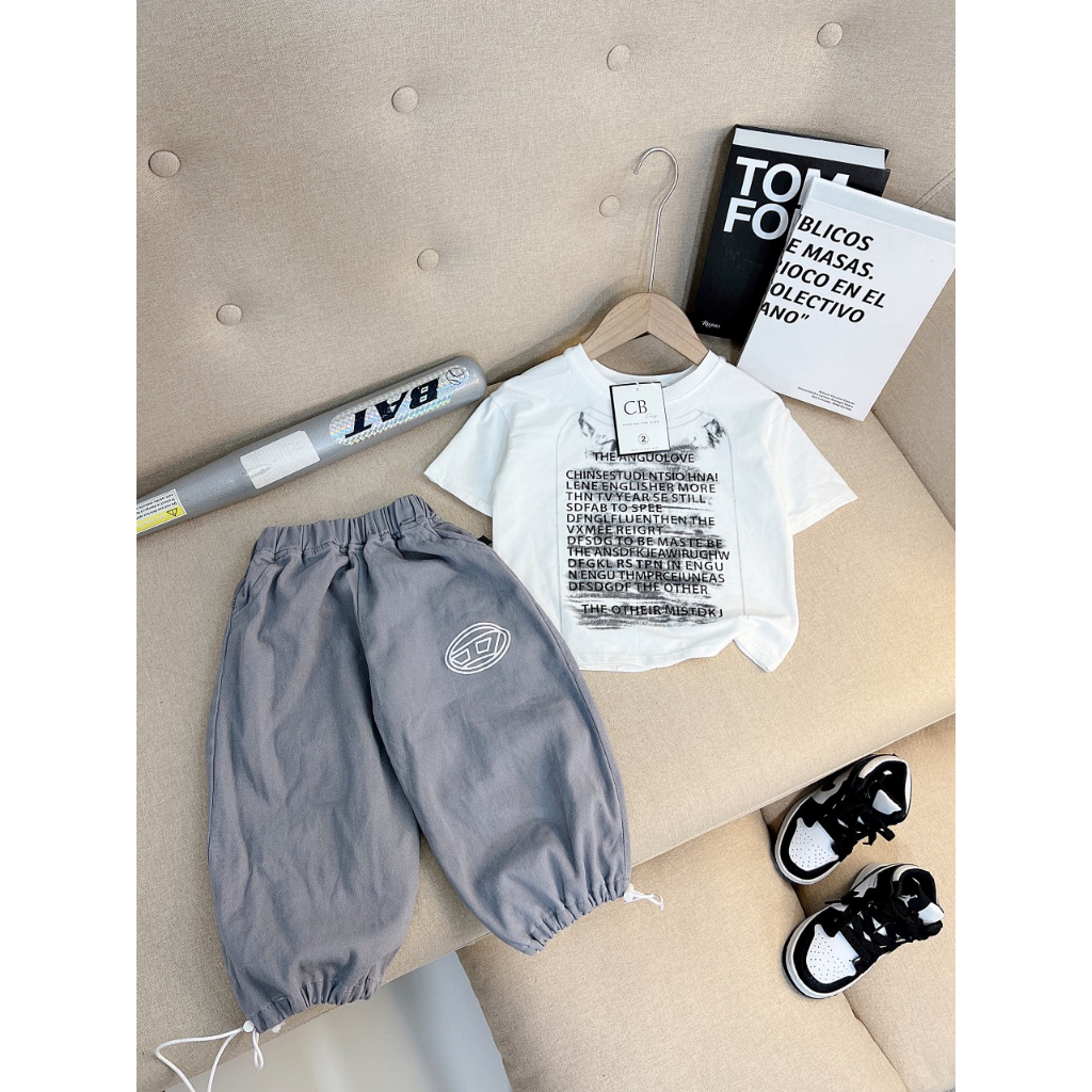 SET TAY NGẮN QUẦN DÀI BÉ TRAI SIZE 10-30KG