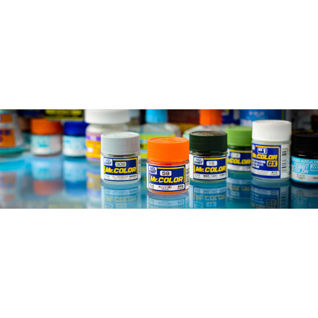 Sơn mô hình C58 ~ C127 Mr HOBBY paint lacquer basic color màu cơ bản