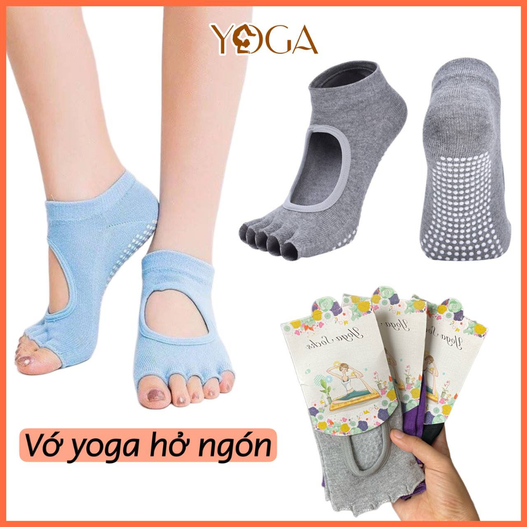 Vớ tập yoga hở ngón thoáng khí chống trơn trượt rất tốt