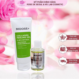 Combo peel da moose+ 30ml và tẩy da chết moose+ 150ml hạn 2026